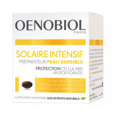 Oenobiol Intensive Sun Sensitive Skin Preparer 30 Capsules