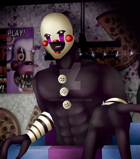 Fnaf Sexy Humanization The Marionette By Putt125 On Deviantart