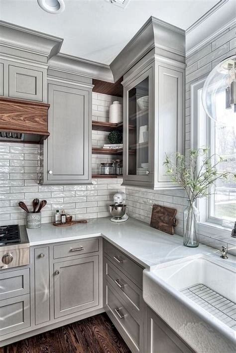 44 Best Farmhouse Kitchen Cabinets Design Ideas And Decor 33