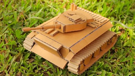 How To Make Amazing Tank From Cardboard Youtube