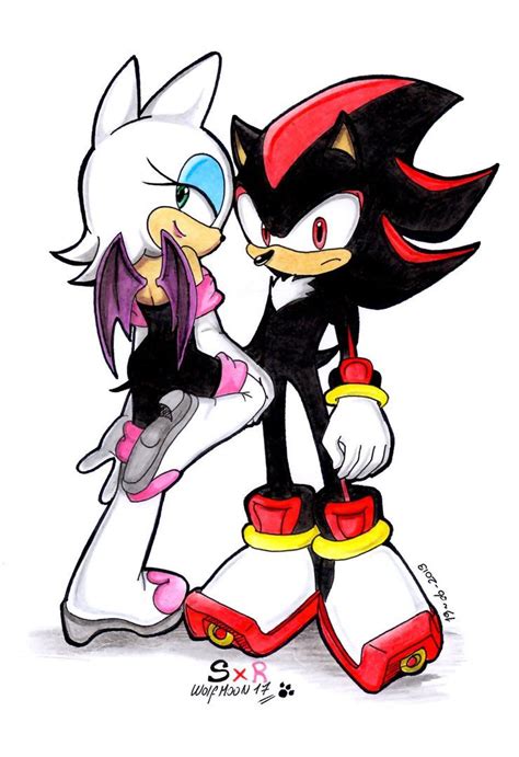 Shadow And Rouge 02 By Wolfmoon17 On Deviantart Shadow And Rouge