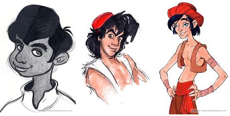 Aladdin Aladdin 1992 Disney Character Sketches Disney Characters