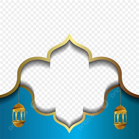 Illustrations Gold Frame Vector Hd Images Gold And Blue Islamic Border