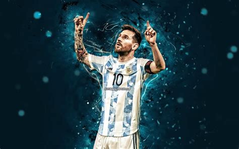 Download Wallpapers 4k Lionel Messi 2021 Argentina National Football