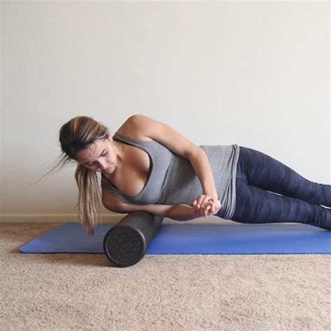 Outer Arm Foam Roll By J D Exercise How To Skimble