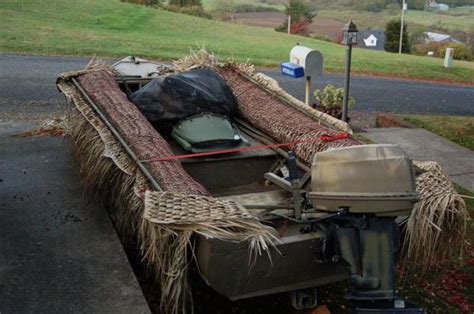 Homemade Duck Blinds For Boats How To And Diy Building Plans Online