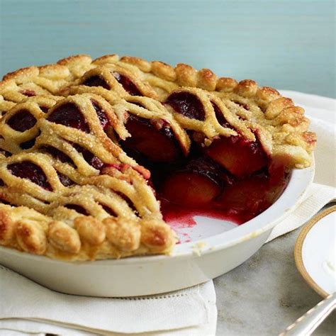 Spiced Plum Pie Better Homes And Gardens
