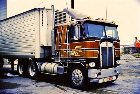 1970s Kenworth K 100 Coe Big Rig Trucks Heavy Truck Old Trucks