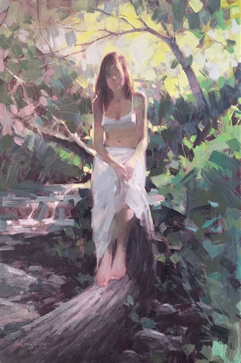 Alicia Afternoon Forest Portico Fine Art