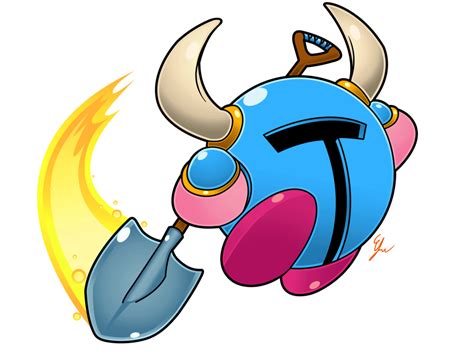 Kirby Abilities Extra Kirby Shovel Knight By Efraimrdz On Deviantart