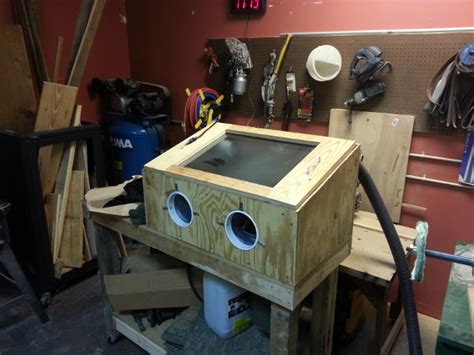 Maxi blast pressure pot sand blasting cabinet media abrasive blasting sandblast. MM-Sandblasting-Cabinet « Midsouth Makers - Memphis Area ...