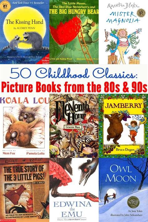 50 Popular Picture Books from the 80s & 90s To Read To Your Kids