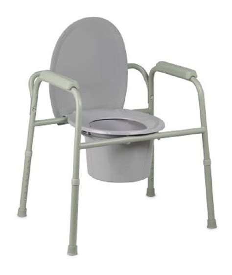 Deluxe All-In-One Commode Chair, Case of 4