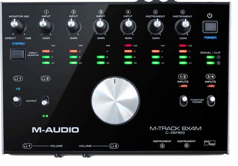 M Audio Announces M Track 8x4m Usb Audio Interface
