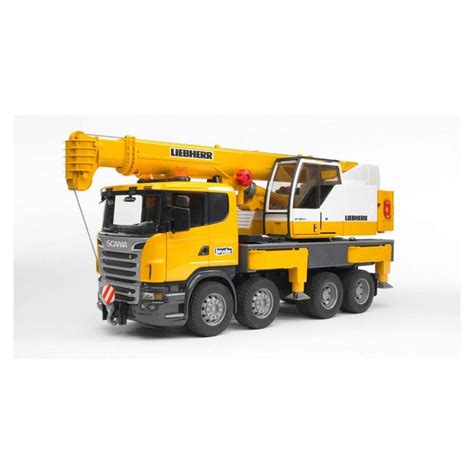 Bruder Scania R Series Liebherr Crane Truck 03570 Jadrem Toys