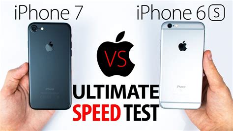 Iphone Vs S The Ultimate Speed Test Youtube
