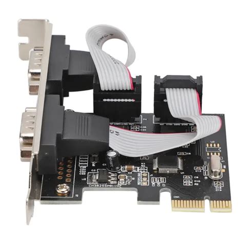 Pci E Pci Express To Dual Serial Db Rs Port Controller Adapter
