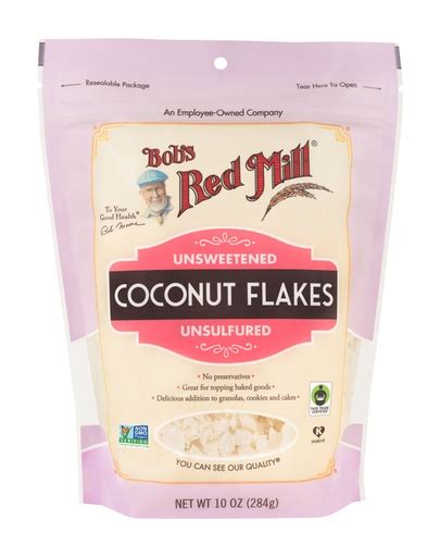 Coconut Flakes Unsweetened Front