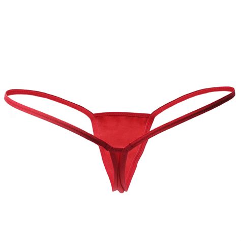 Womens Ladies Sexy Mini Micro G String Thongs Y Back Underwear Triangle