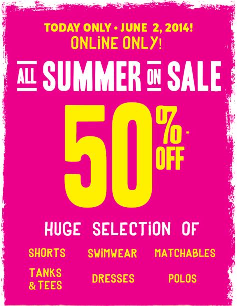 The Childrens Place Summer Sale 50 Off Additional 15 Off And Free