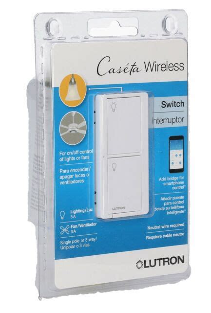 Lutron Caseta Wireless Smart Lighting Switch For All Bulb Types And