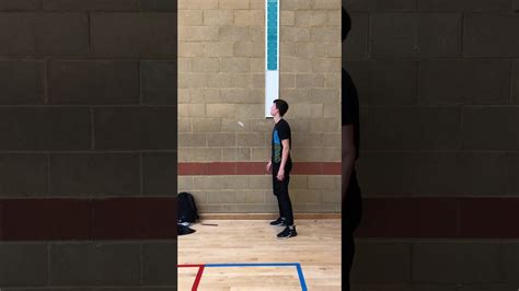 Post Testing Standing Vertical Jump Youtube