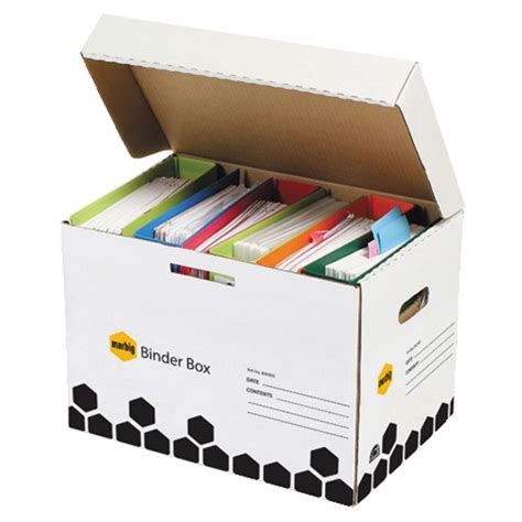 Check spelling or type a new query. Marbig Archive Binder Box 5 Pack | Officeworks