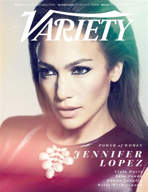Jennifer Lopez Stuns On Cover Of Variety Power Of Women Issue That
