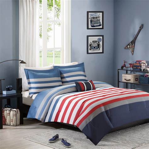 Our teen bedding sets will fit your teen's twin or queen sized mattress and will instantly add life and vigor to any room. Home Essence Teen Justin Printed Comforter Bedding Set ...