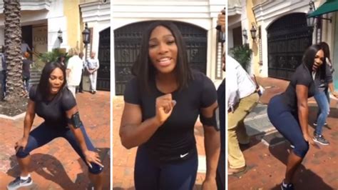 Watch Serena Williams Gives Hilarious Lesson On Twerking