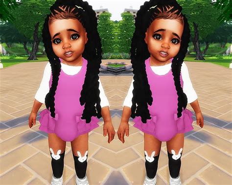 Single Post Sims 4 Black Hair Sims 4 Children Sims 4 Toddler Clothes