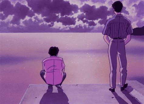 Purple Anime Wallpaper  Koleksi Pink Anime Aesthet