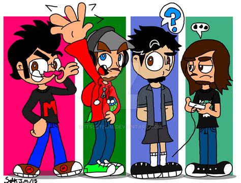 The Famous Youtubers By Ultimatestudios On Deviantart