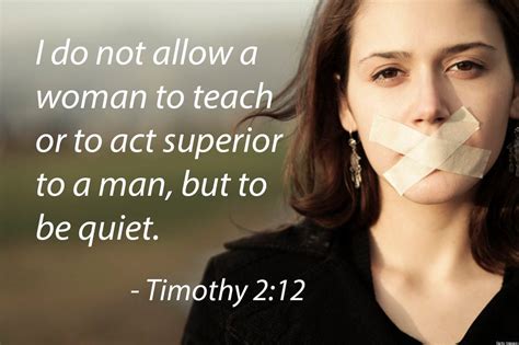 Women Should Not Teach Men What 1 Timothy 2 In Context God The