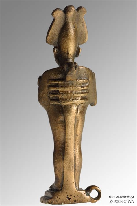 Virtual Egyptian Osiris With Djed Pillar On Back Dyn 26