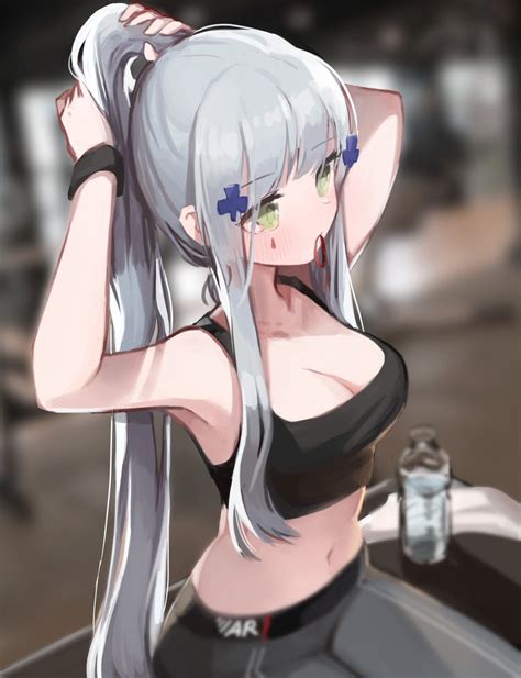 Hk416少女前線ドルフロ 「416の日 」서랑srのイラスト