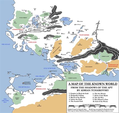 Map Of The World Of Ice And Fire 88 World Maps
