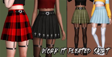 Pleated Skirts Custom Content You Need In The Sims — Snootysims