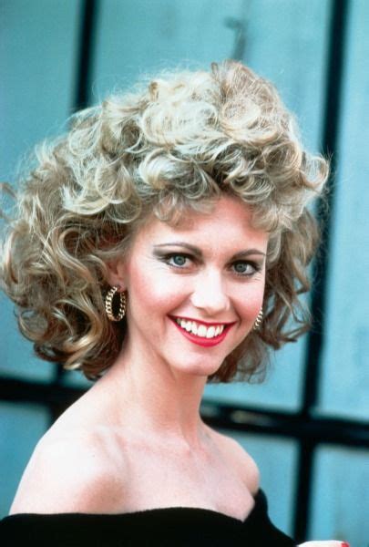 Pin By Olivia Newton John On Sandy Grease Hairstyles Short Permed