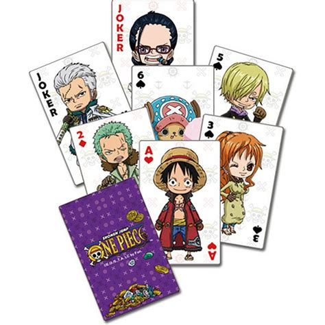 One Piece Group Playing Cards