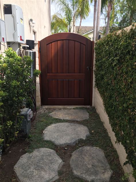 Garden gates └ garden fencing, privacy screens & gates └ yard, garden & outdoor living └ home & garden all categories food & drinks antiques art baby books, magazines business cameras cars, bikes, boats clothing. Custom Wood Gate by Garden Passages - Simple Arched Top ...