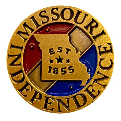 Missouri Independence Commemorative Mission Pin