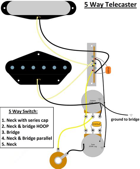 Telecaster 3 Pickup Wiring Diagram