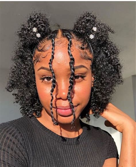 Black Girl Hairstyle Curly In Natural Hair Styles Easy Short Natural Hair Styles