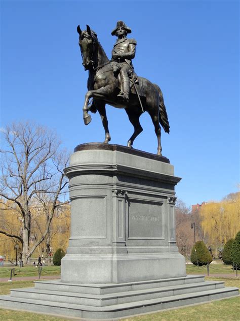 The Equestrian Statue Of George Washington Clio