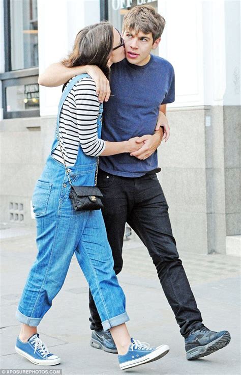 Comfortable With Each Other Then Keira Knightley Dresses Down In Dungarees As She Kisses