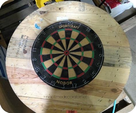 Whether you're looking for a fun game for your office or your garage, this simple cardboard dartboard is an easy build to relieve some stress and throw some darts around. Our Freebie DIY Dartboard Project | Dart board, Dart board backboard, Diy