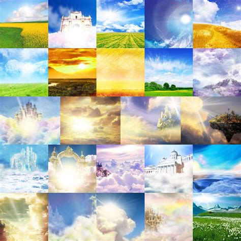 Visions Of Heaven Backgrounds Volume 1