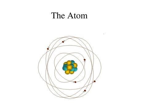 Ppt The Atom Powerpoint Presentation Free Download Id1375061