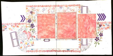 Rmp Girly Layout Scrapbook And Things